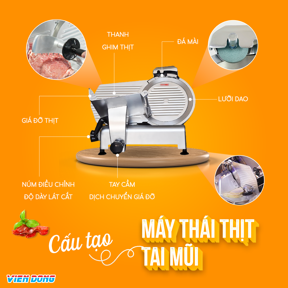 máy thái thịt ES