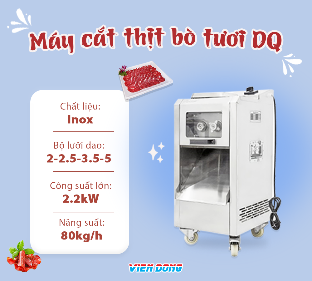 máy cắt thịt bò tươi