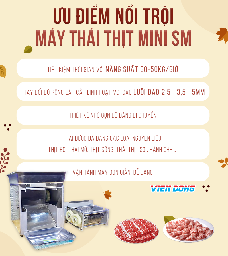 máy cắt thịt bò tươi