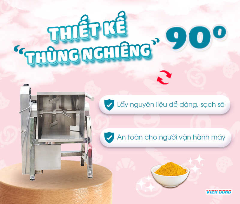 Máy trộn bột khô
