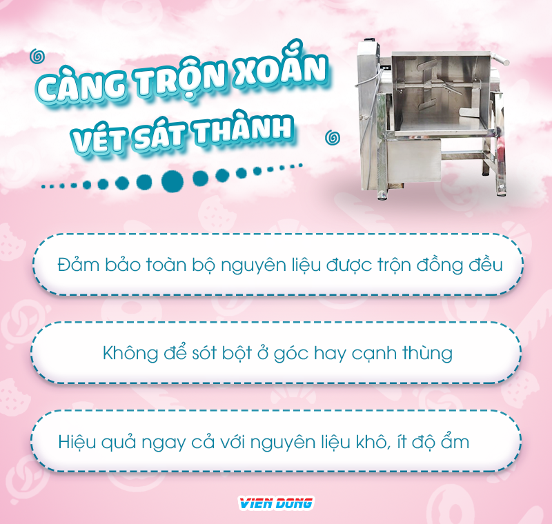 Máy trộn bột khô