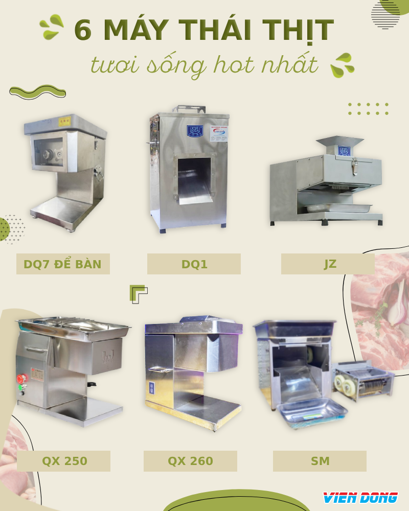 sửa chữa máy thái thịt