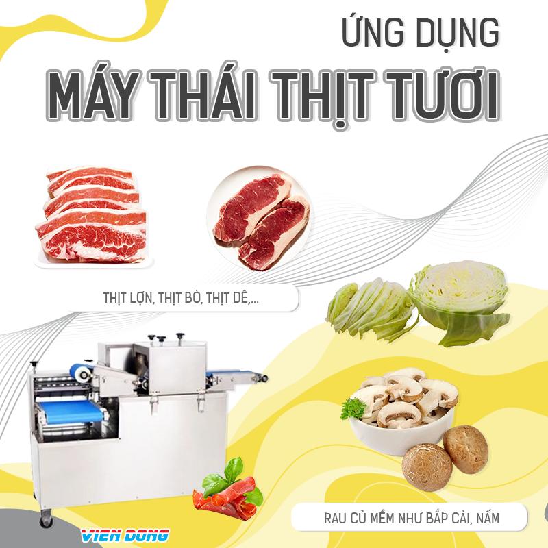 Máy cắt thịt tươi công nghiệp