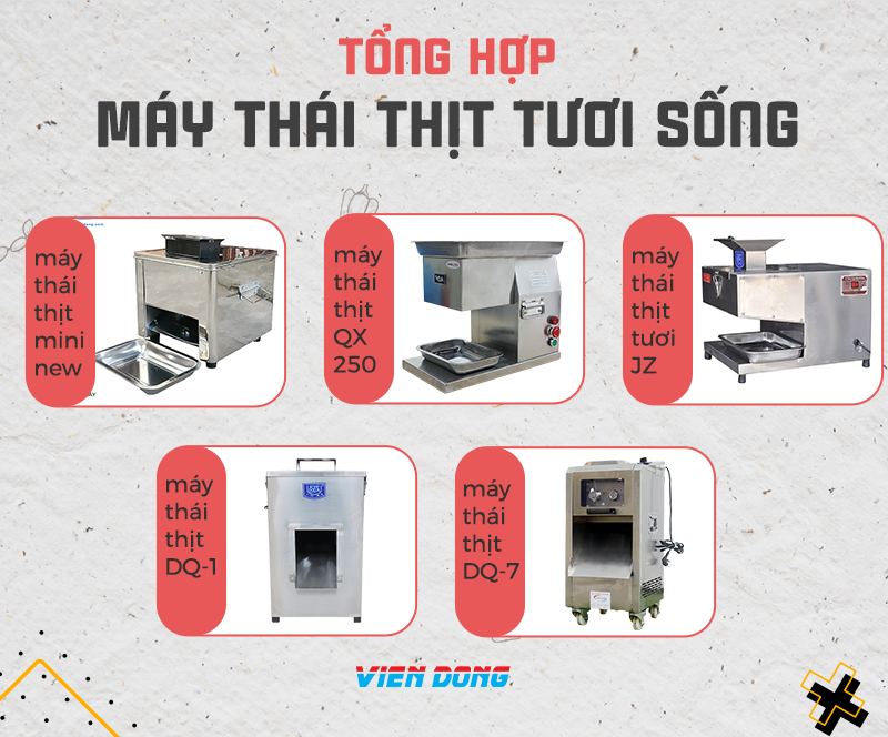 máy thái thịt tươi sống