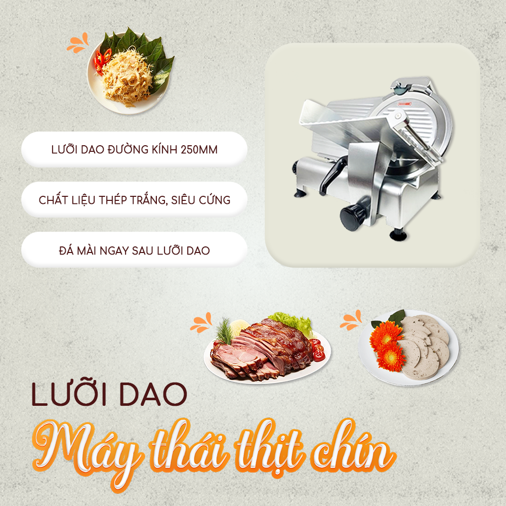 giá máy thái thịt đông lạnh