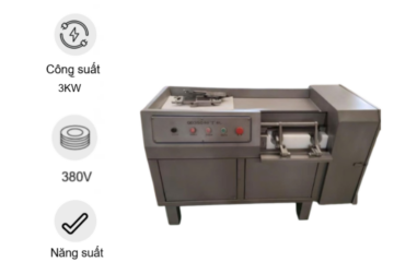 Máy cắt thịt đông hạt lựu QD550